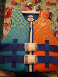 Speedo Junior Life Jacket (Blue/Orange)