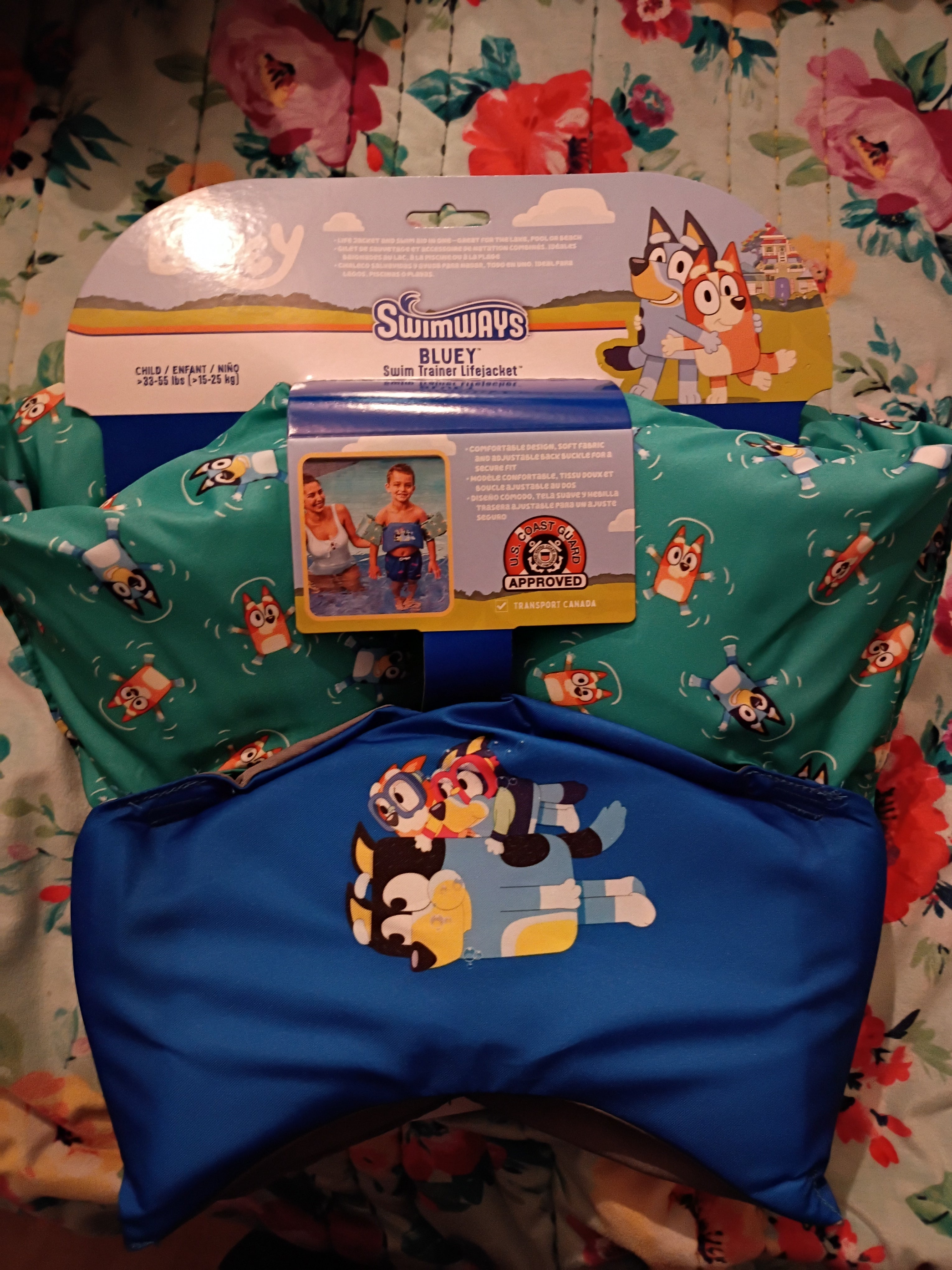 Swimways Bluey Swim Trainer Lifejacket