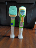 Fillable heavy duty dish wand