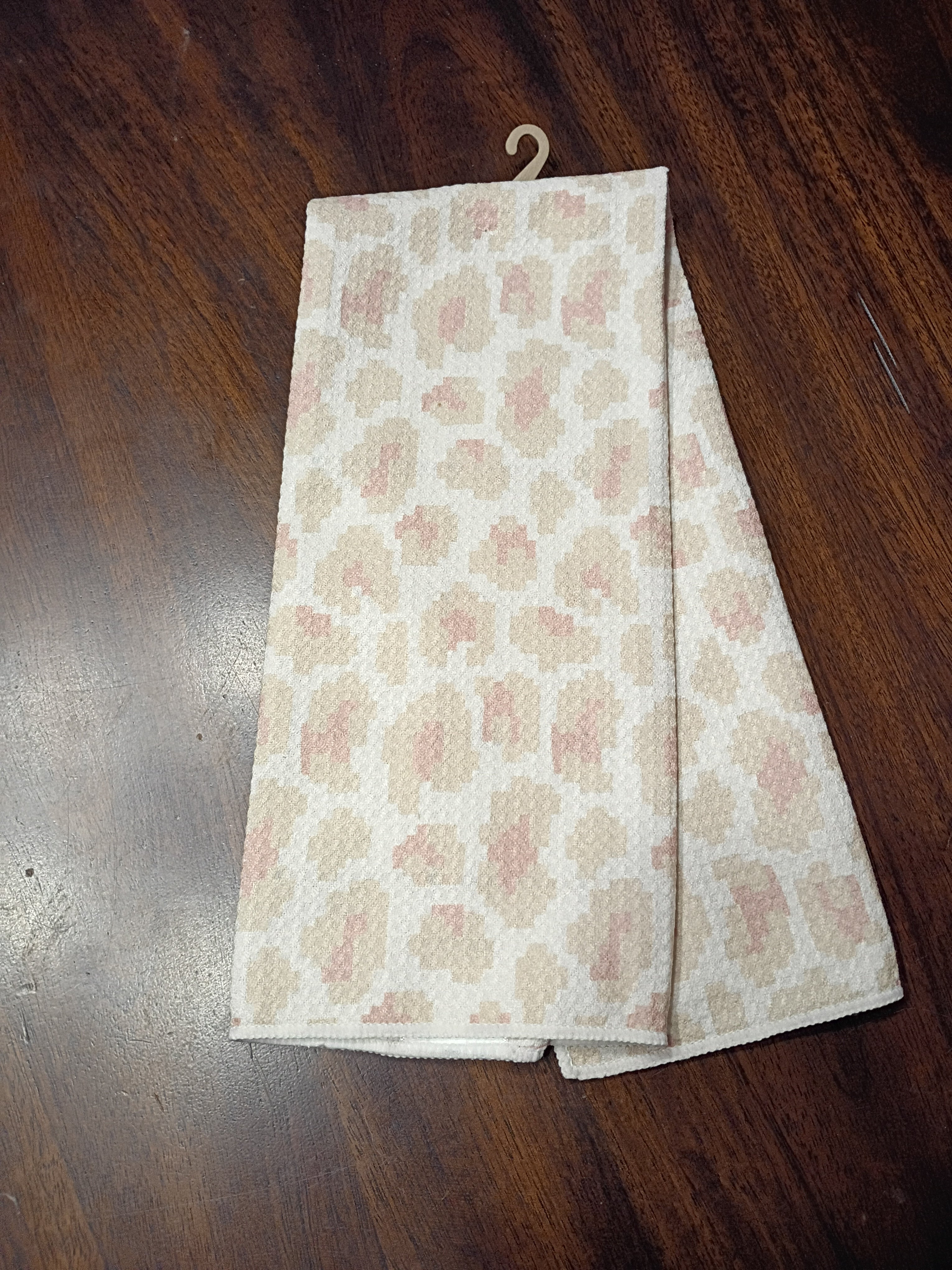 Pink Leopard Dish Towel