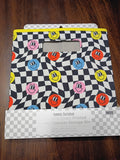 Smiley Checker Storage Bin