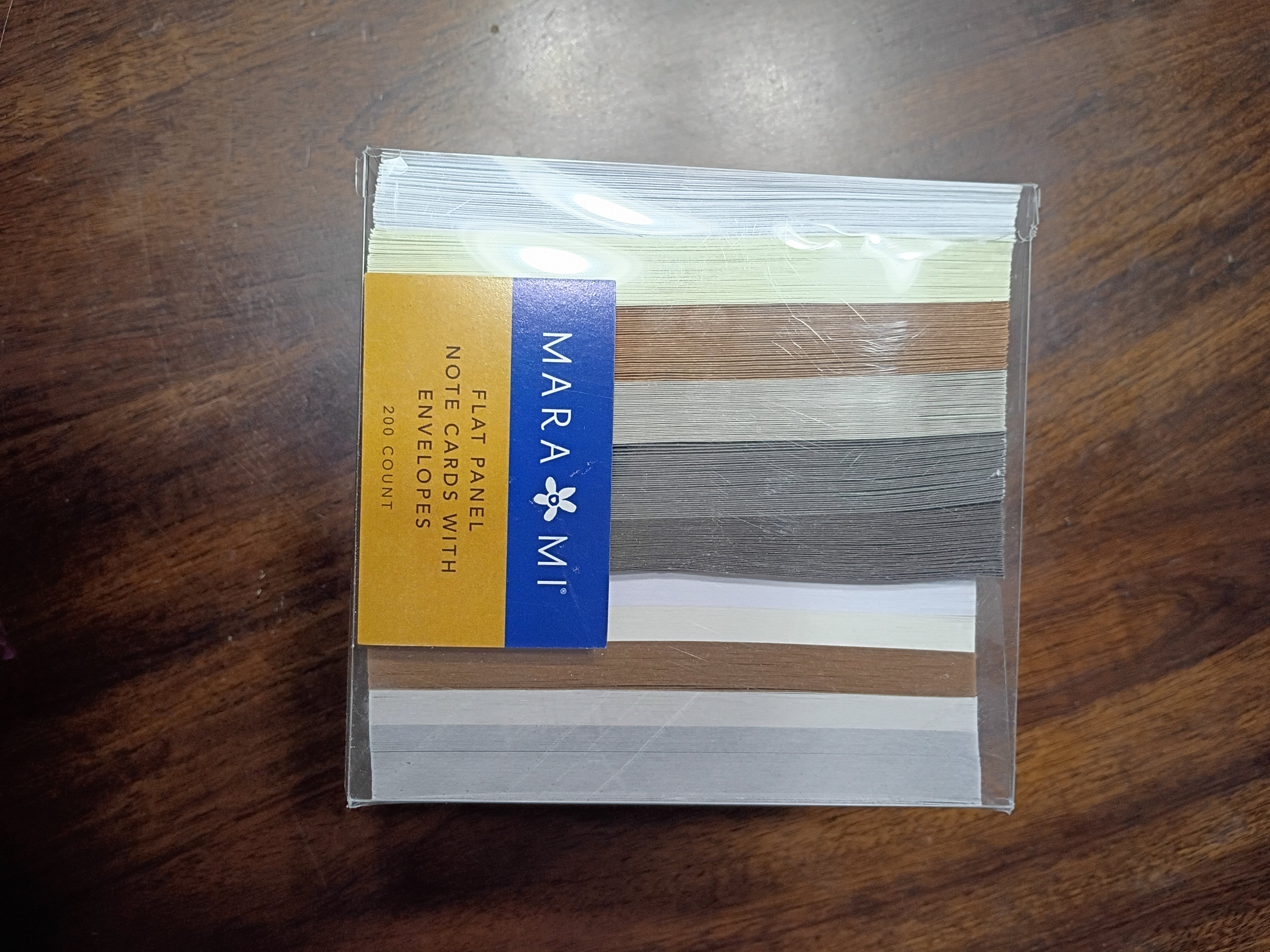 Flat Panel Note Cards