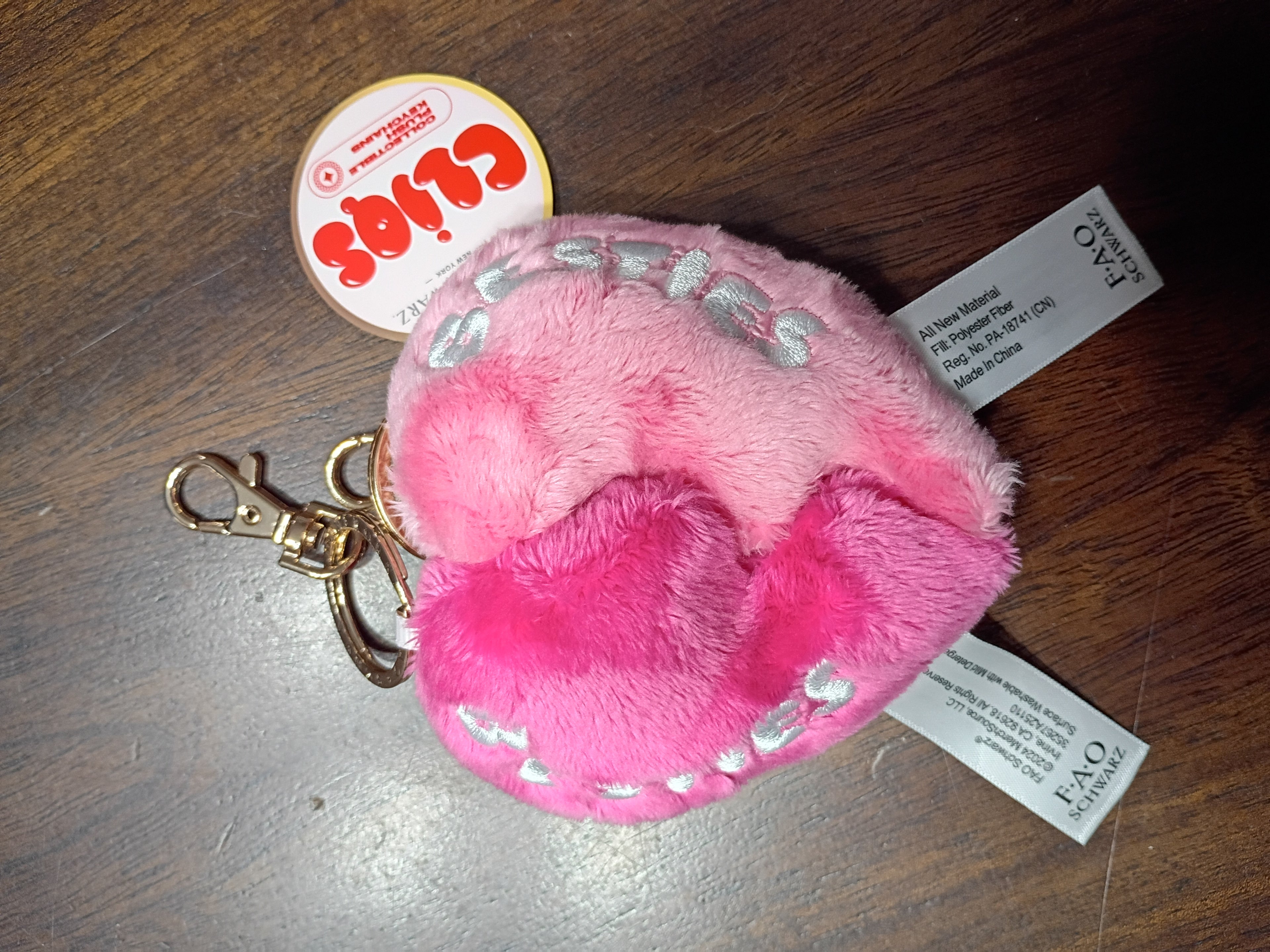 Plush Best Friends Key Chain