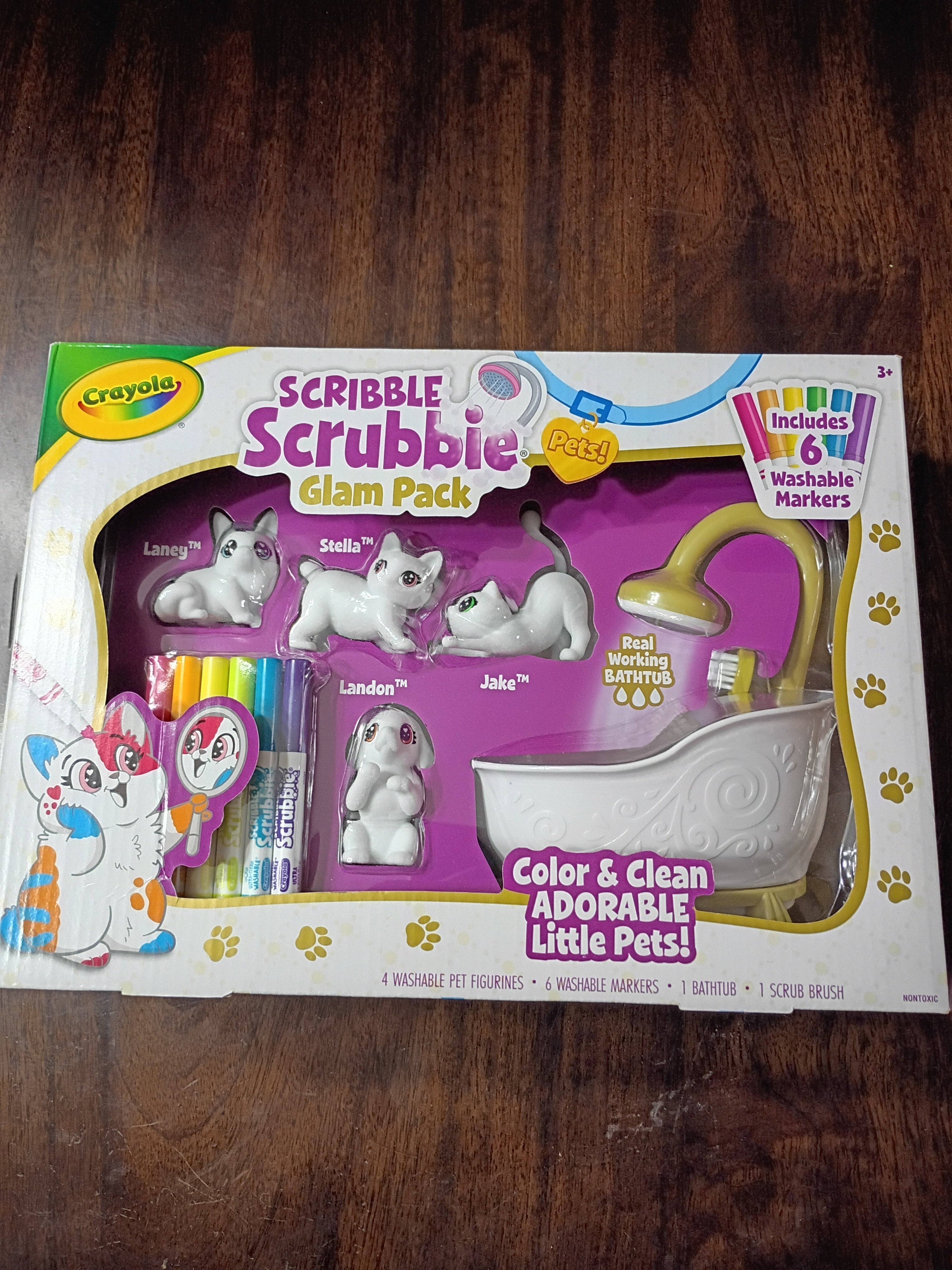 Scribble Scrubbie Glam Pack