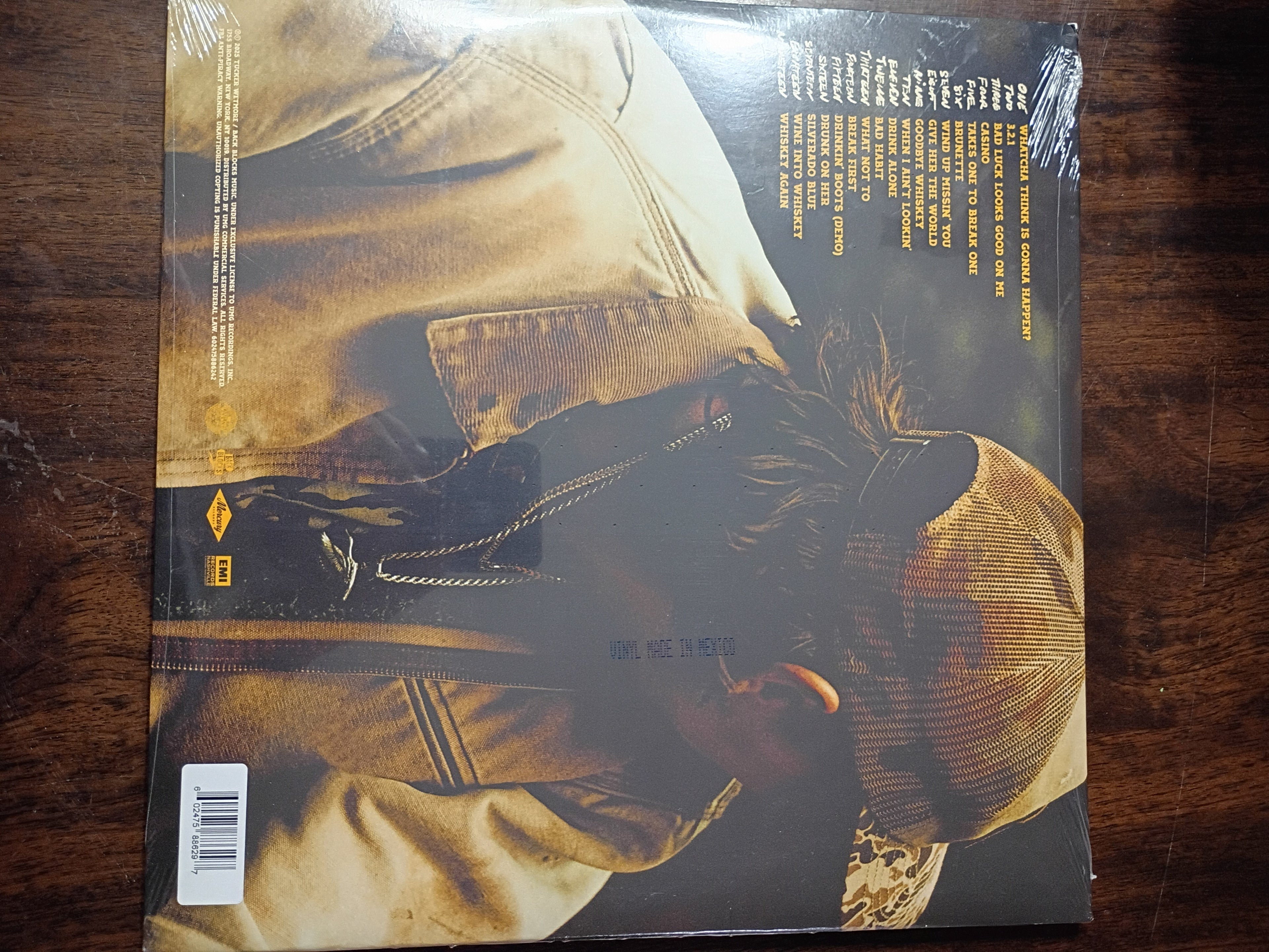 Tucker Wetmore Vinyl Record
