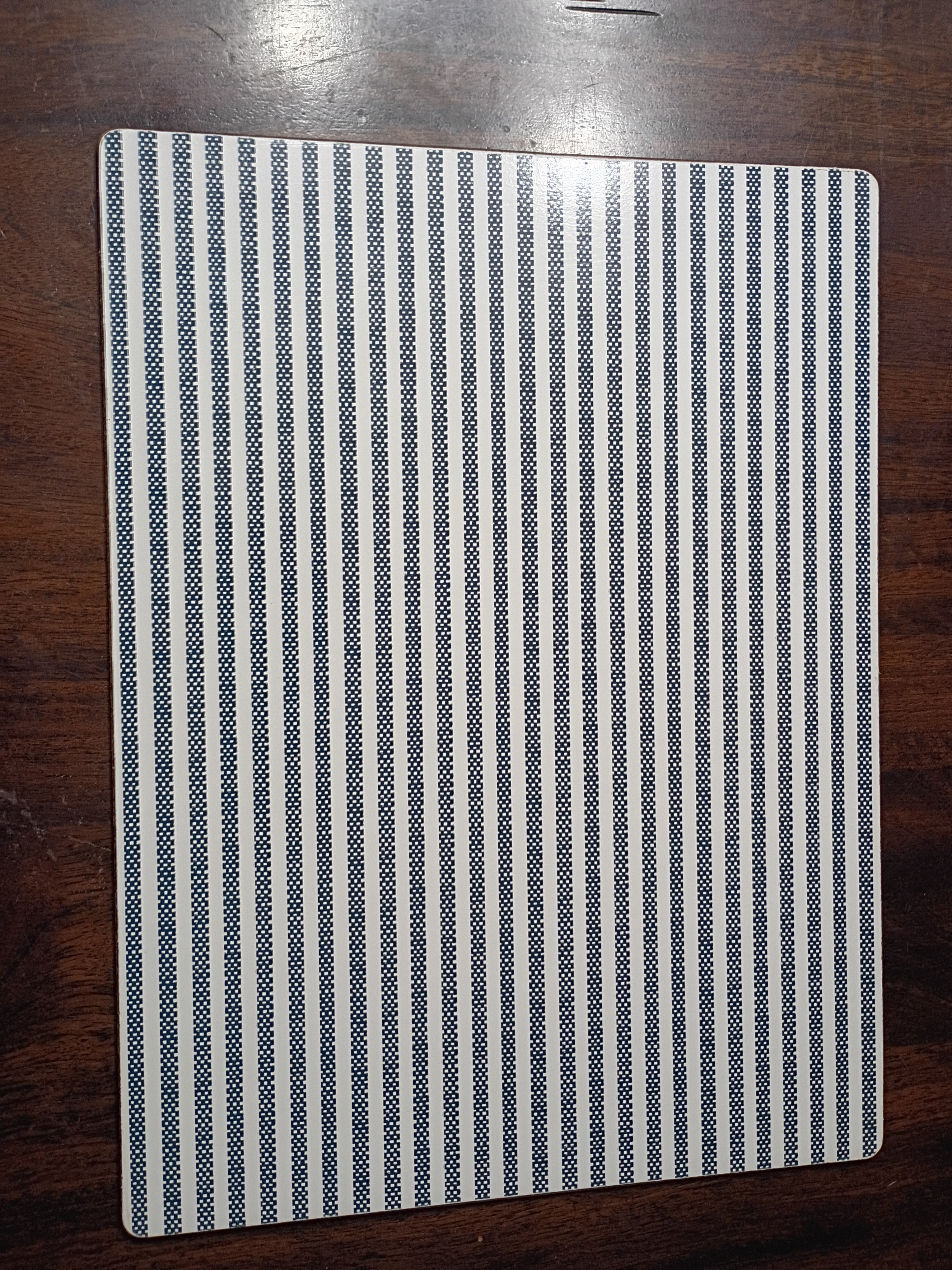 Black Stripe Placemat