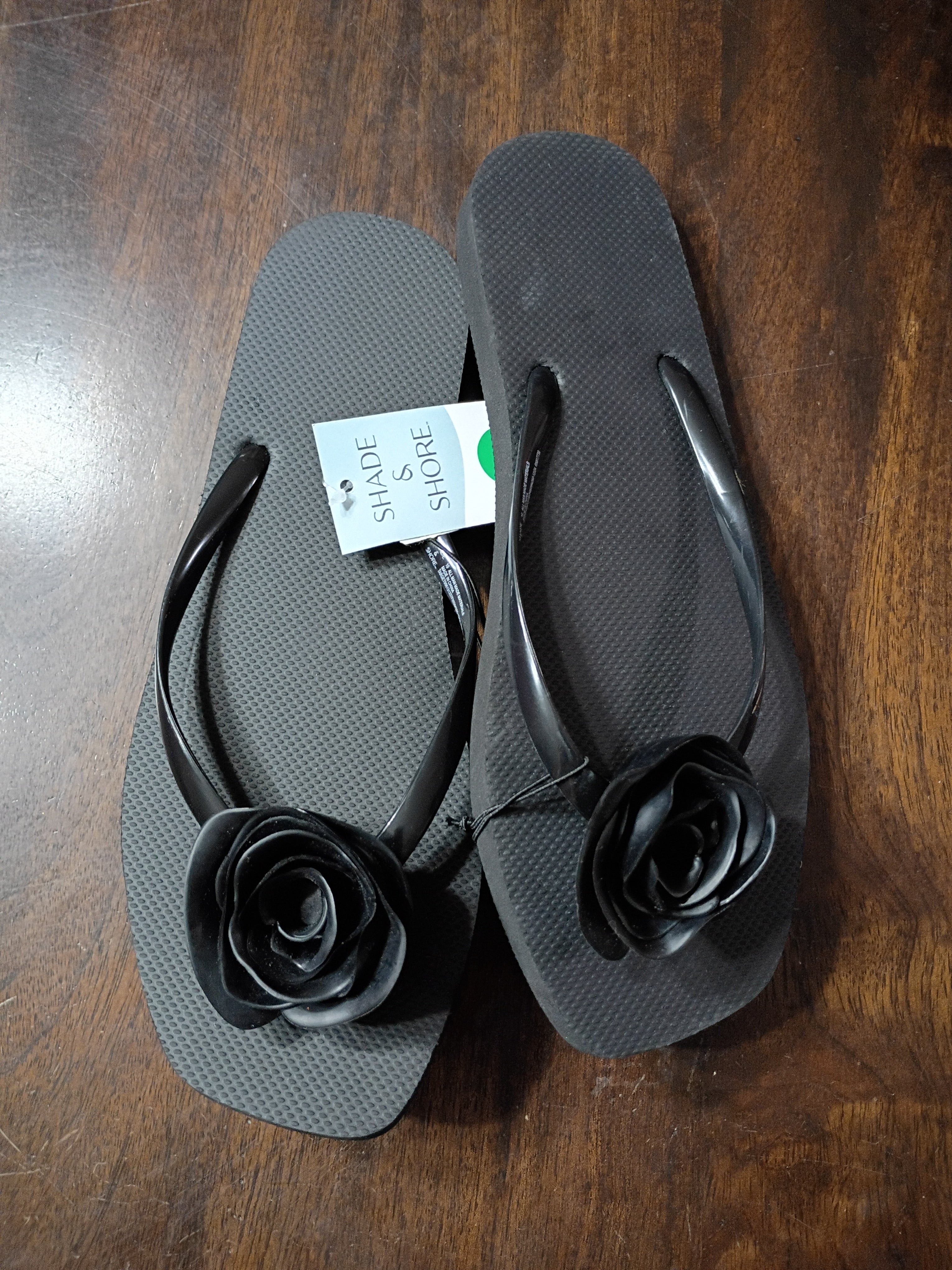 Black Flip Flop size 10