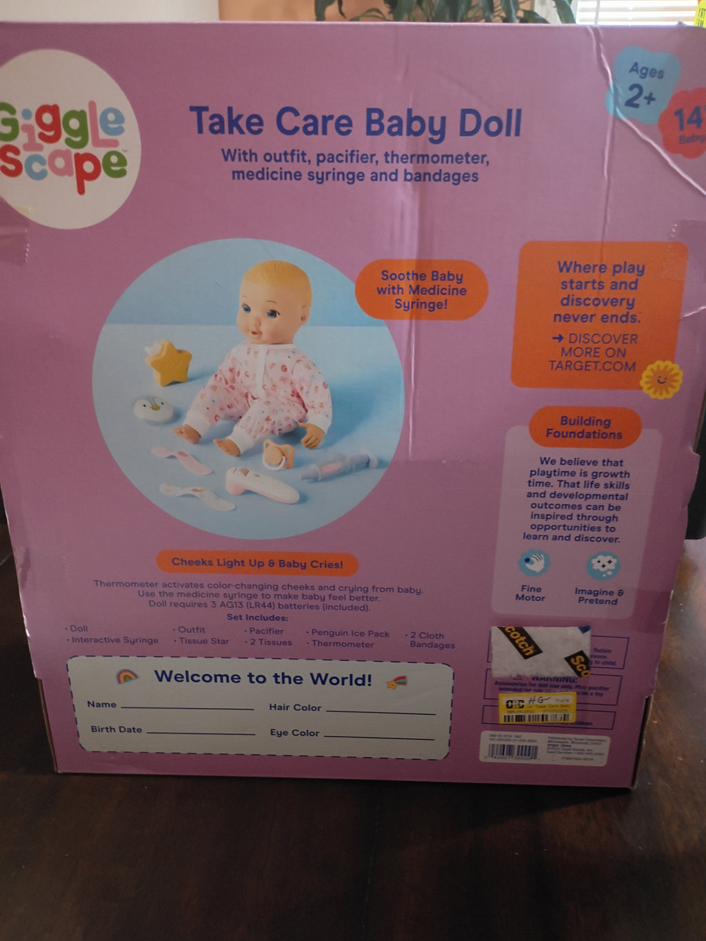Take Care Baby Doll