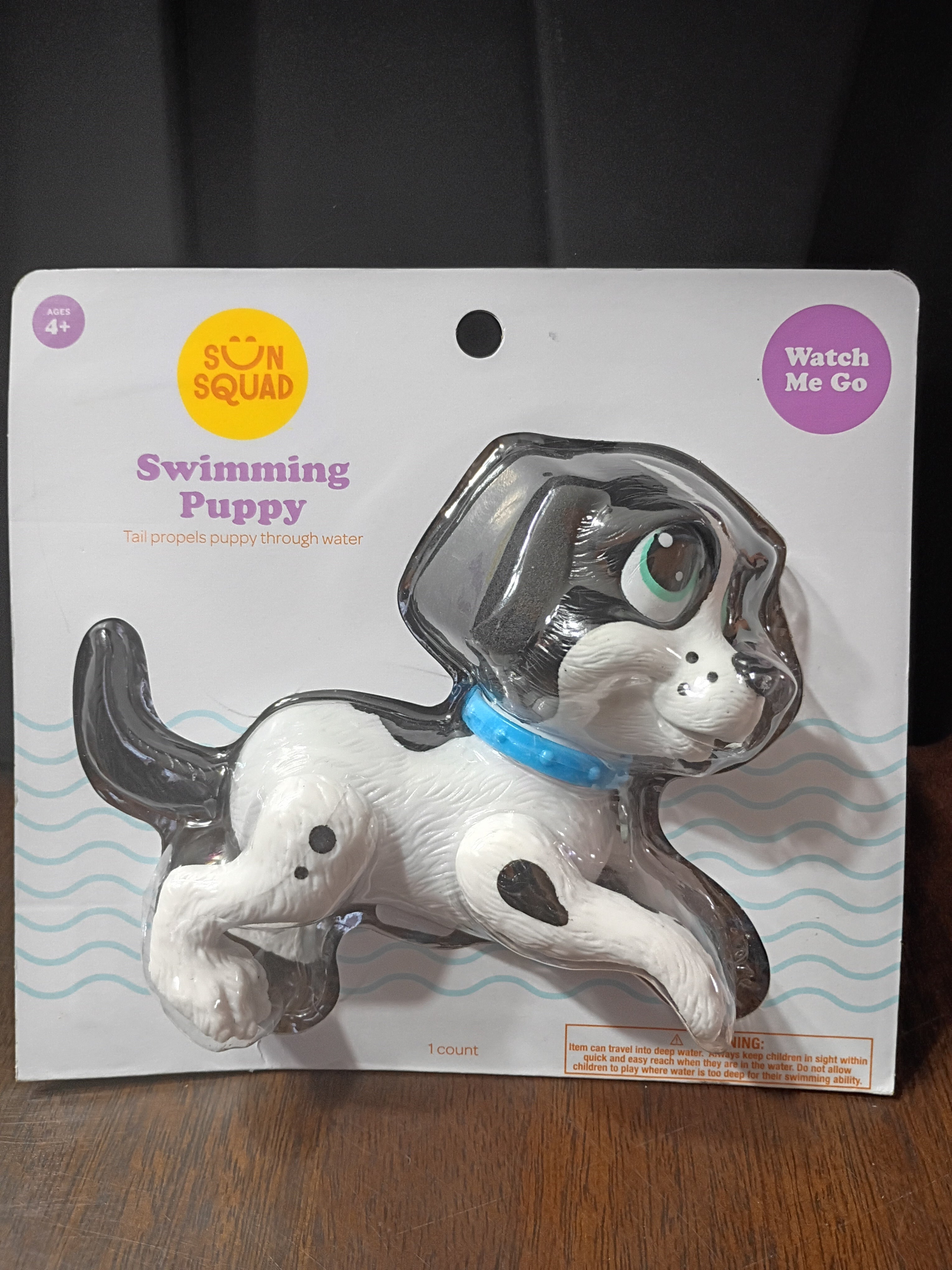Swimming Puppy