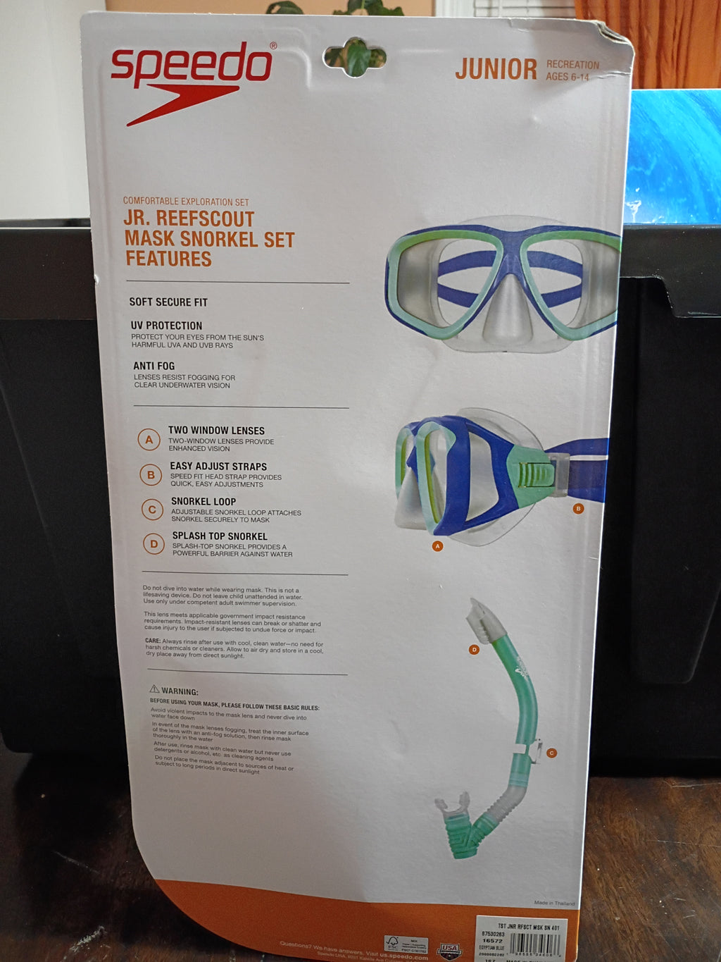 Mask and Snorkel Set
