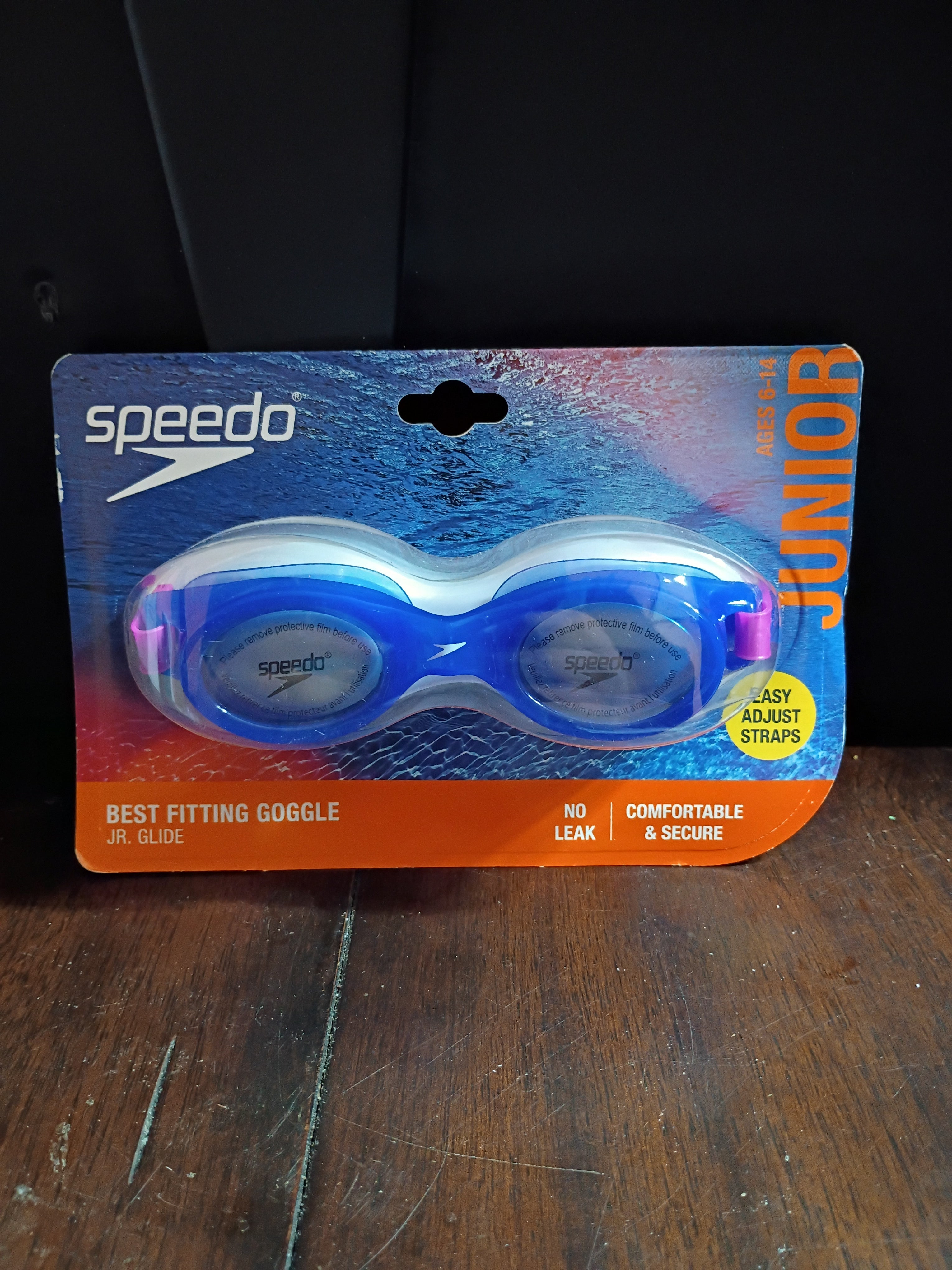 Blue Swim Goggles