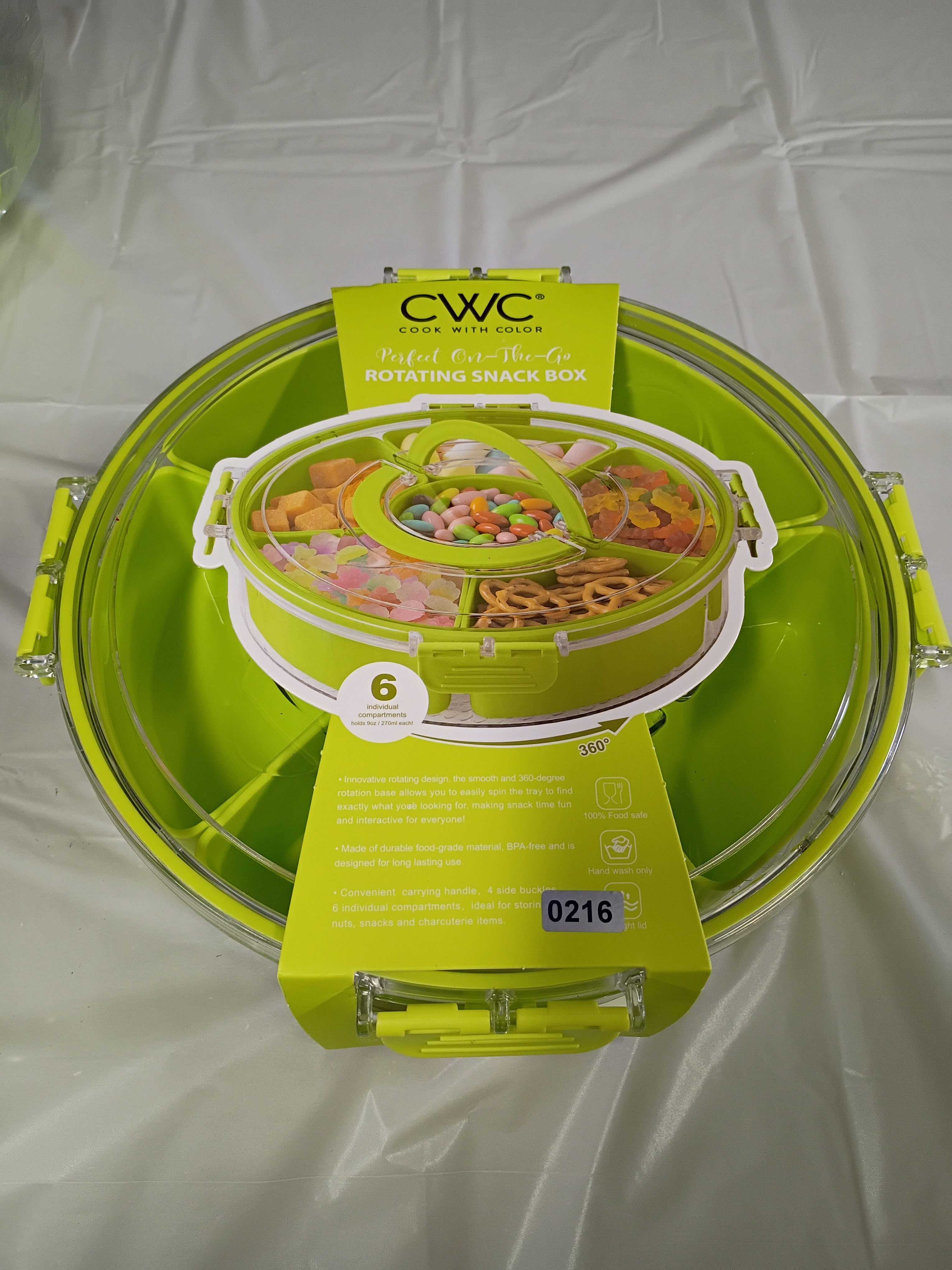 Rotating Snack Box