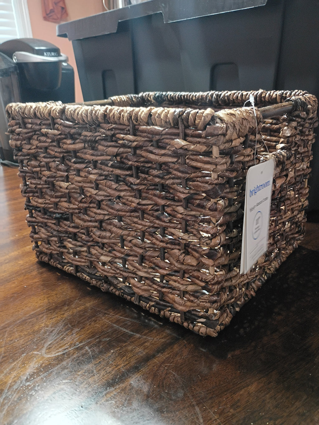 Woven crate