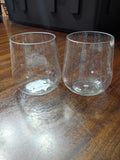 Plastic wine glass