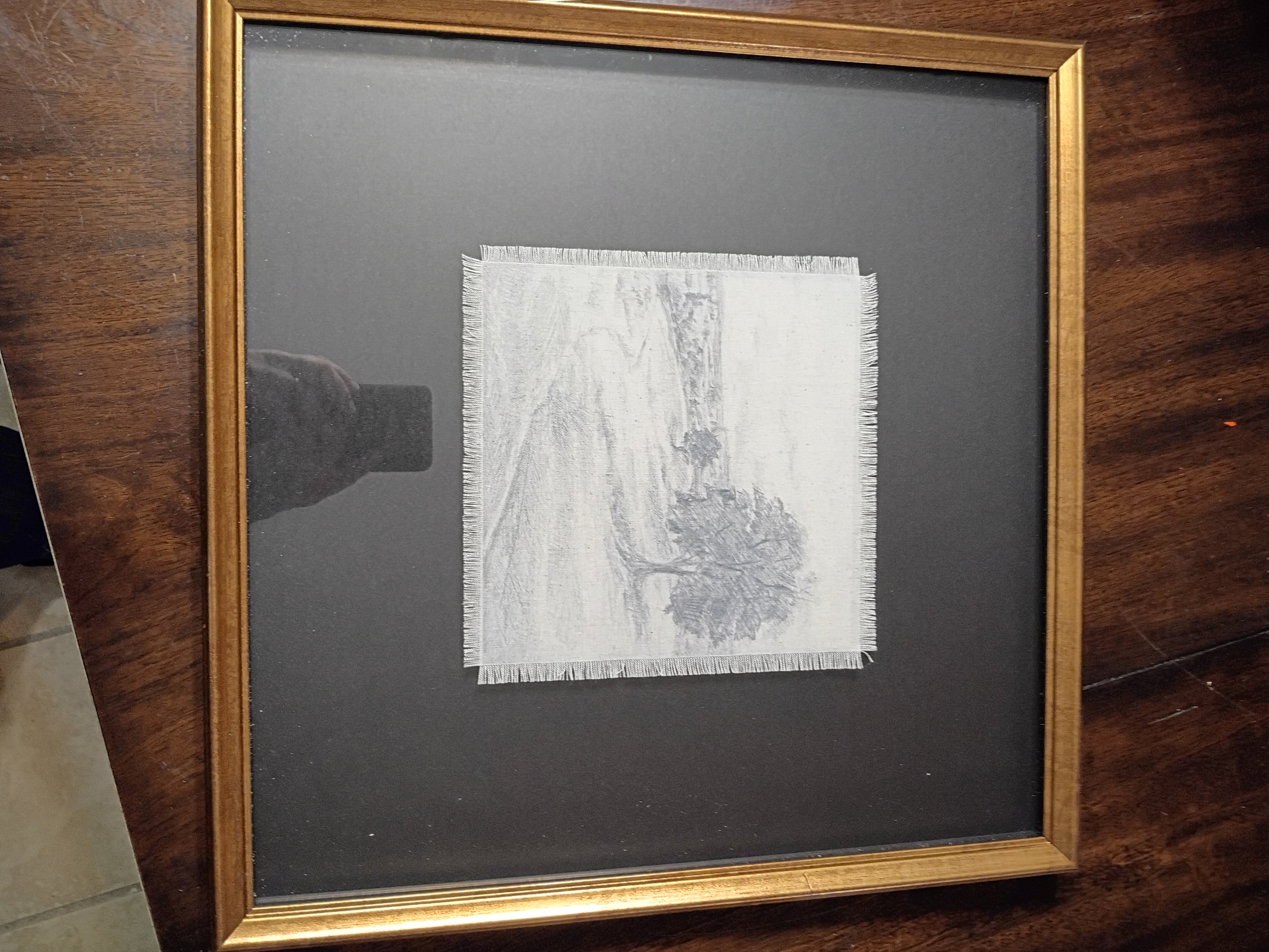 Framed wall art