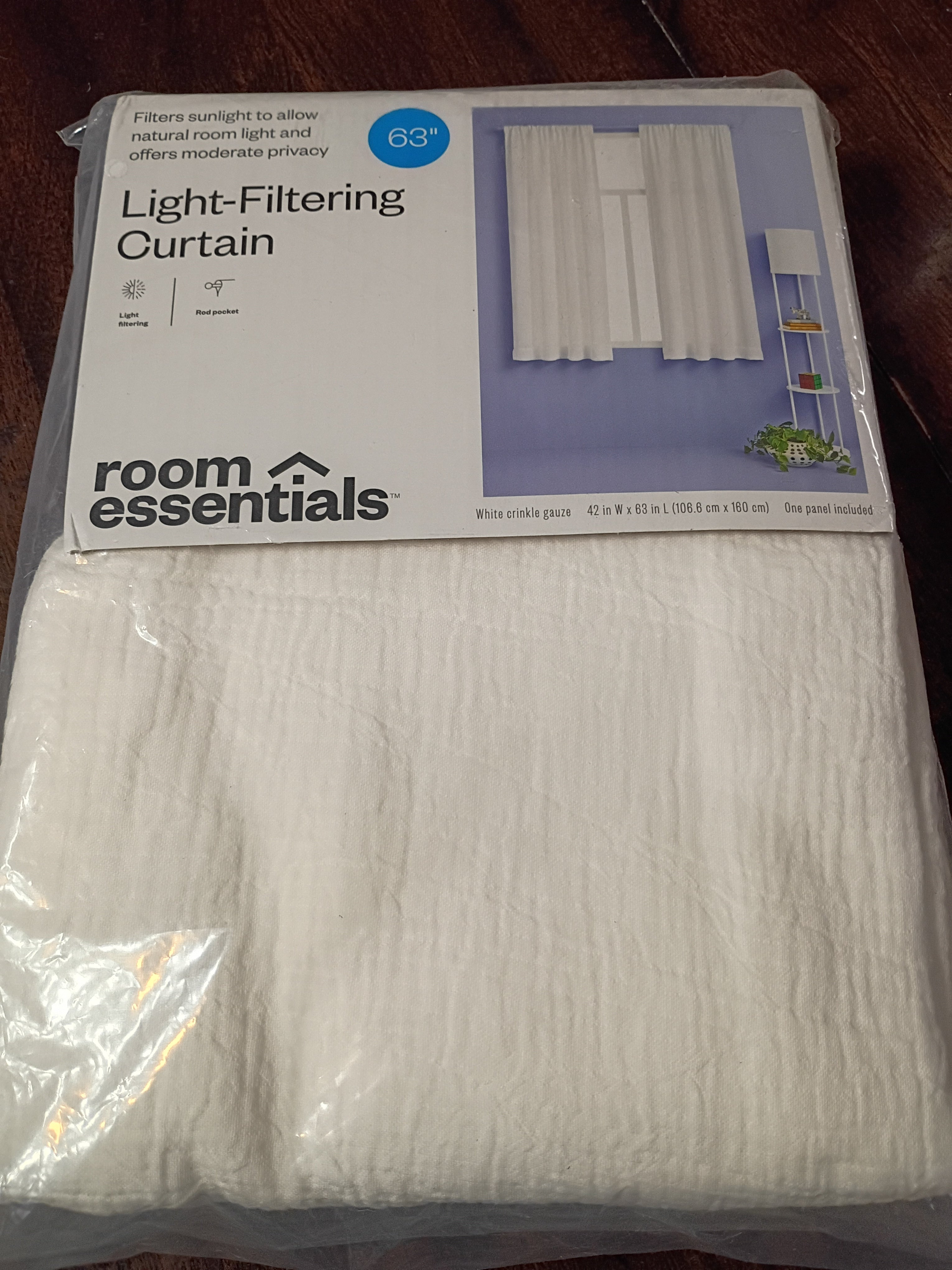 Light filtering curtain