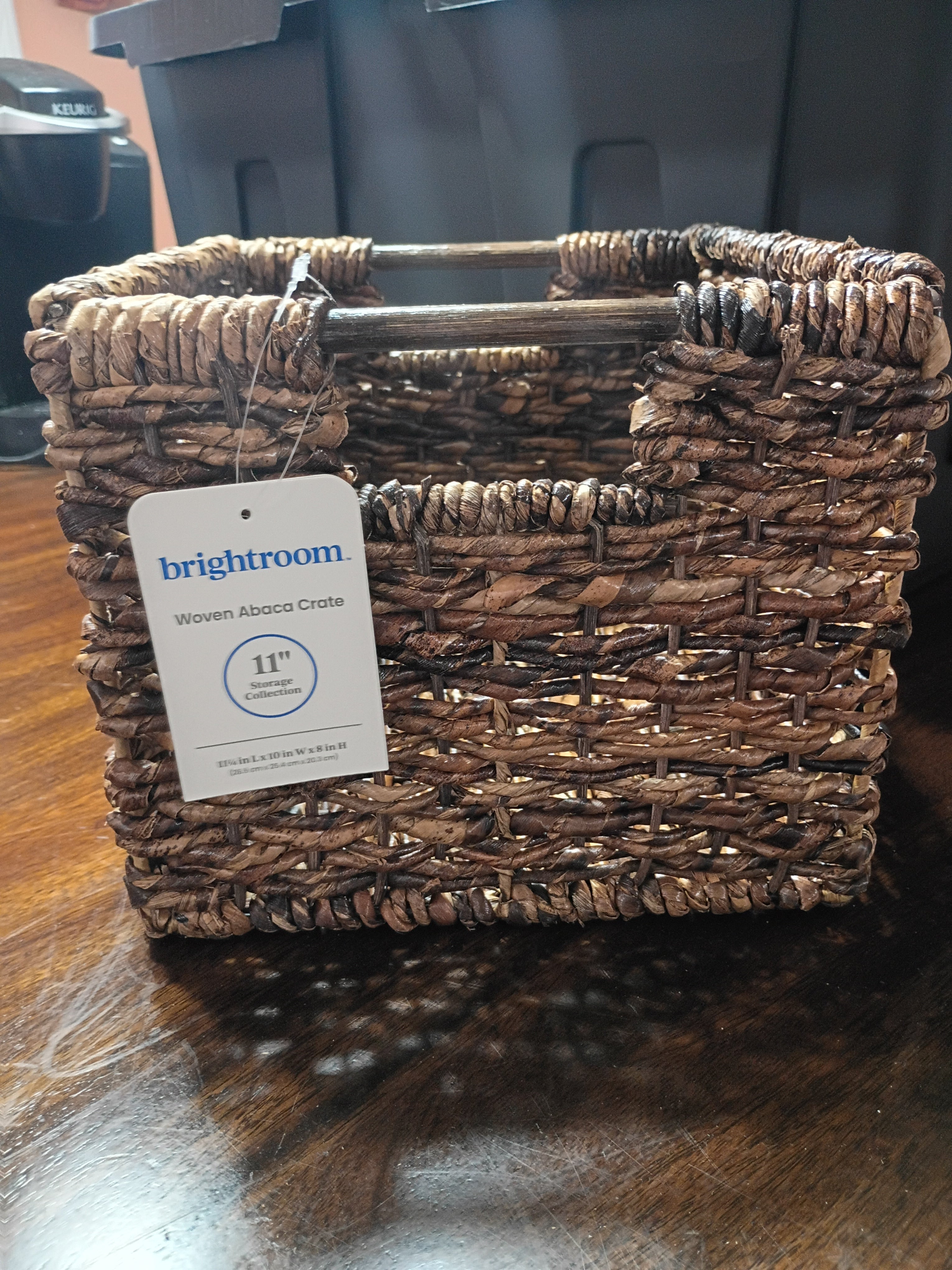 Woven crate