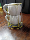Small pumpkin mugs